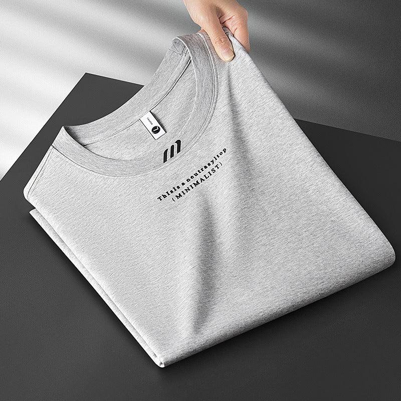 Men's Thin Ice Silk Cool-Feel Short-Sleeve T-Shirt - Image 7