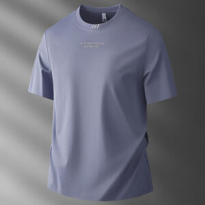 Men's Thin Ice Silk Cool-Feel Short-Sleeve T-Shirt